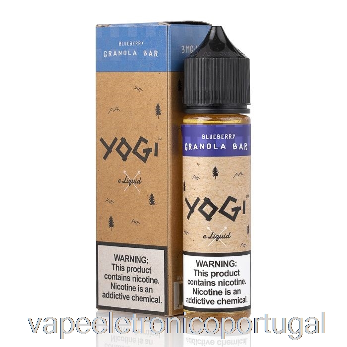 Barra De Granola Vape Eletrônico Mirtilo - Yogi E-líquido - 60ml 6mg